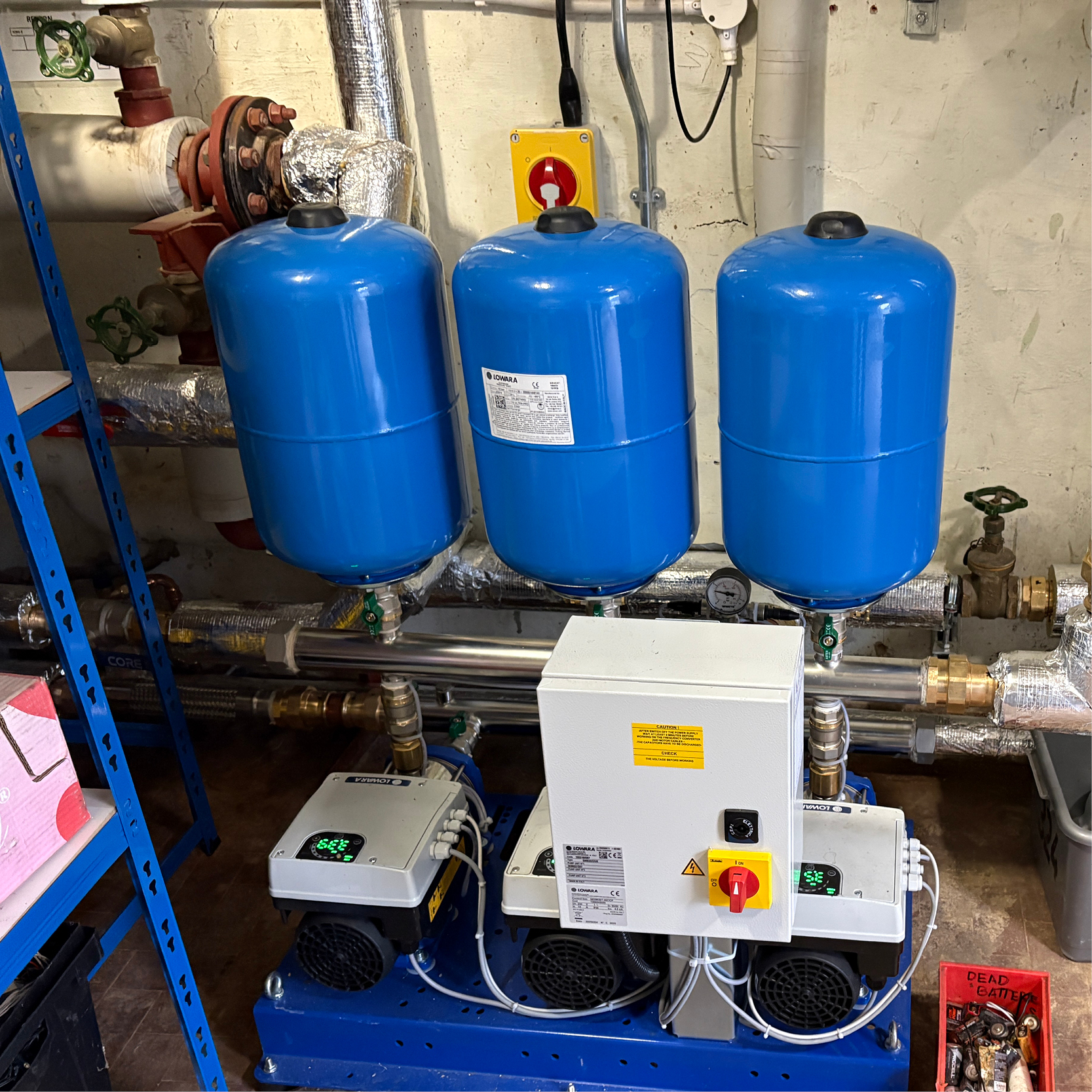 Watsons upgraded a gravity-fed system to a modern pressurised hot water solution, improving efficiency, reliability, and performance with minimal disruption.