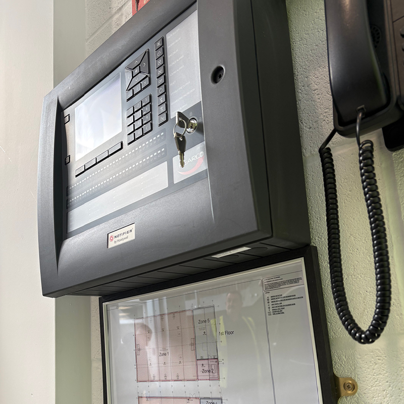 BMS installation at a Primary School Sports Hall in Halifax