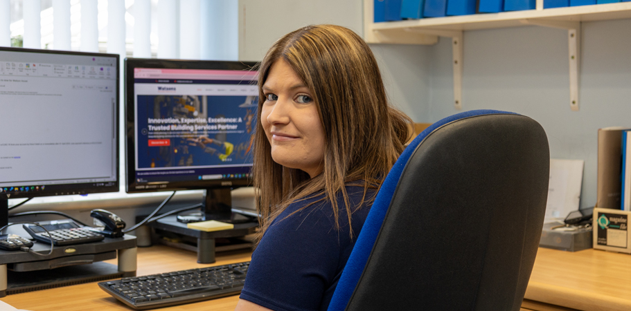 Sarah Metcalfe has progressed to Finance Manager and led major changes to the company’s business systems.